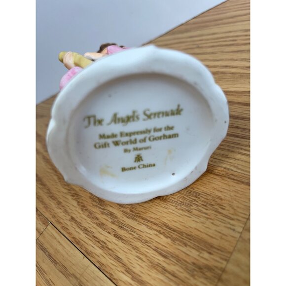 Gorham Maruri Bone China Angel Figurine "The Angel's Serenade" - Picture 7 of 7